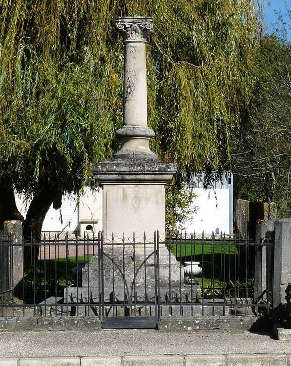 Monument Eerste Wereldoorlog Saint-Mariens