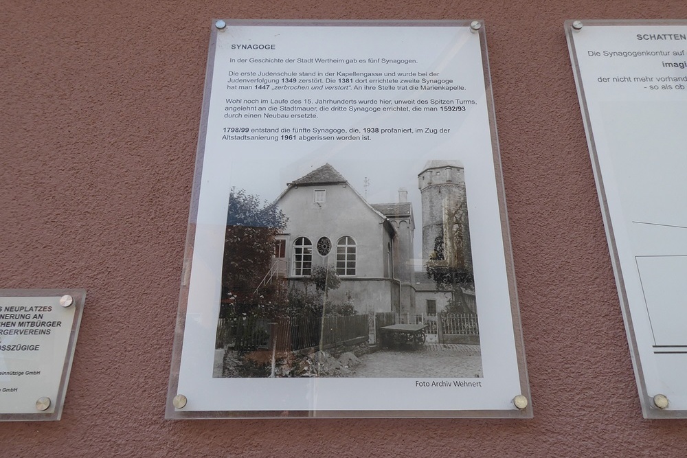 Herdenkingsplaats Joodse Gemeenschap Wertheim #2