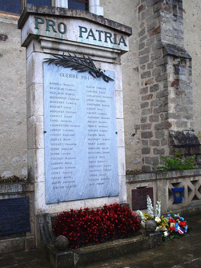 Oorlogsmonument Saint-Valrien #2