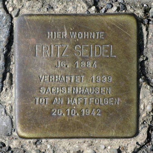 Stolperstein Schwedter Strae 250 #1