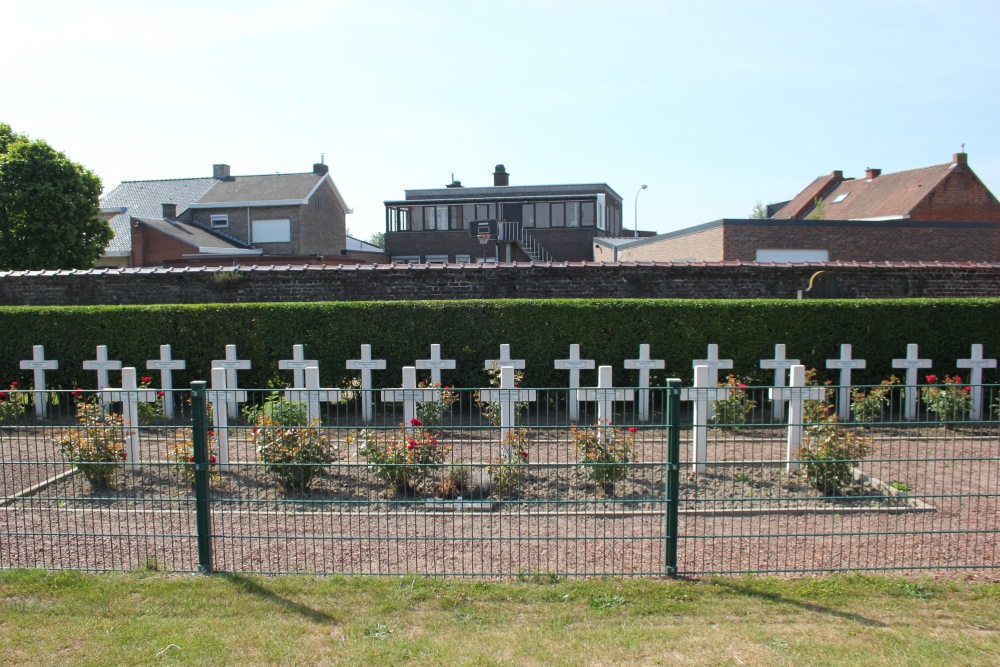 Franse Oorlogsgraven Petegem-aan-de-Leie #2