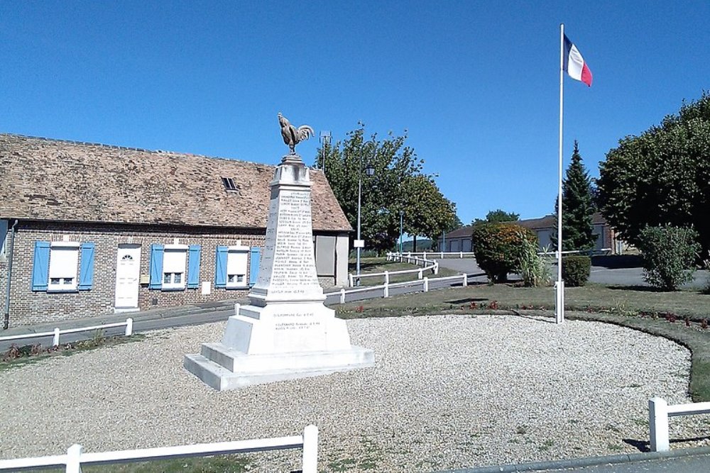 Oorlogsmonument Gravigny