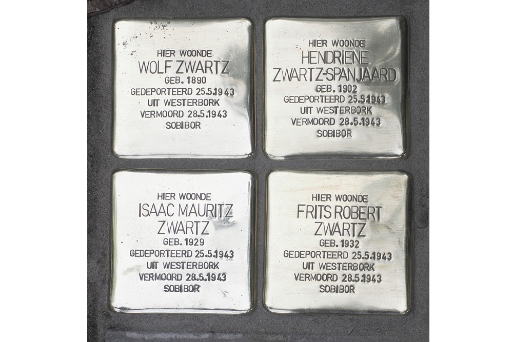 Stolpersteine Kerkstraat 12 #1