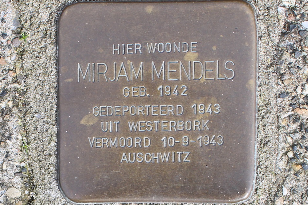 Stolpersteine Quarles van Uffordstraat 74 #3