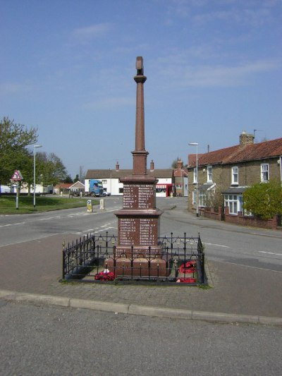 Oorlogsmonument Bardney #1