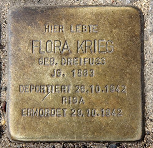 Stolpersteine Hobrechtstrae 57 #3