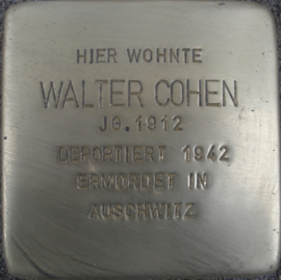 Stolpersteine Prentzelstraße 4 #3