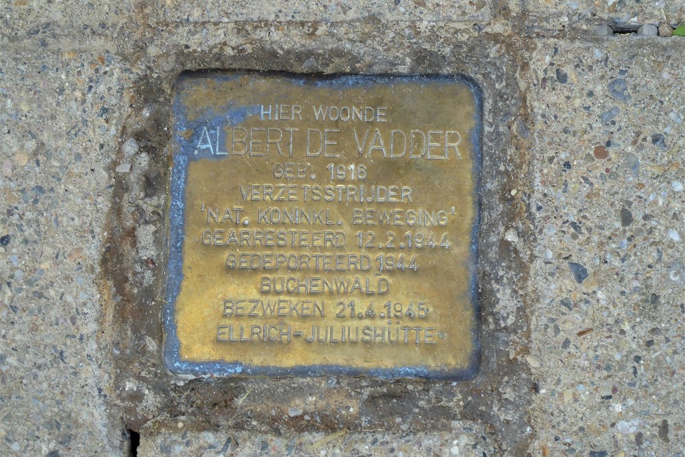 Stolperstein Neerwegstraat 4 #1