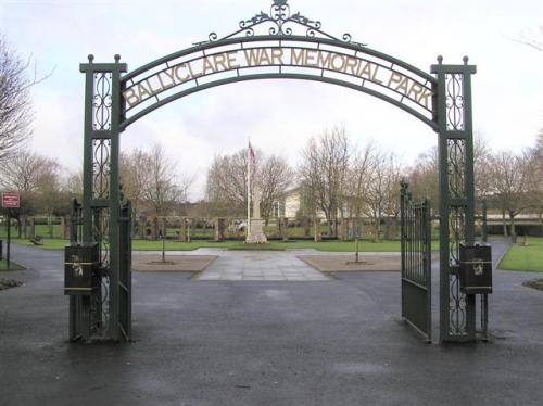 Oorlogsmonument Ballyclare