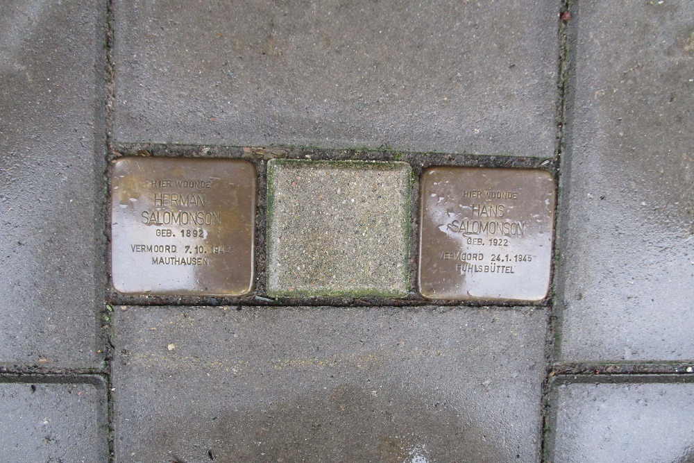 Stolpersteine Laan Copes van Cattenburch 129 #2