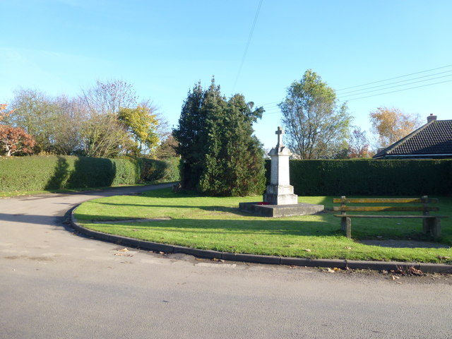 Oorlogsmonument Holbeach Hurn