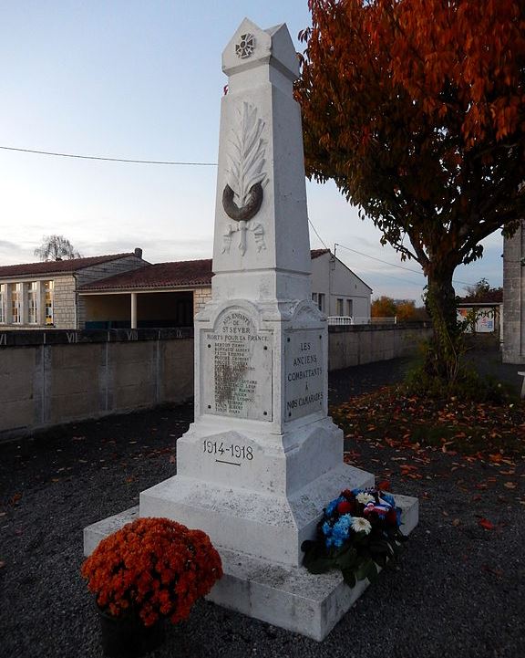 Oorlogsmonument Saint-Sever-de-Saintonge