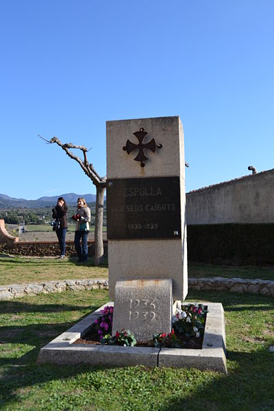 Monument Spaanse Burgeroorlog Espolla #1