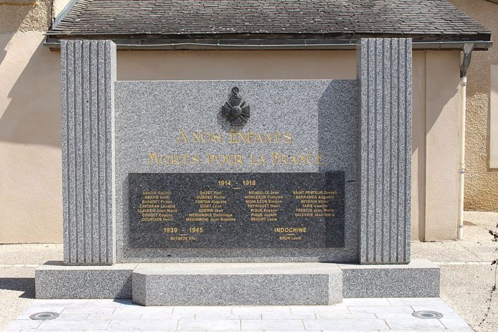 War Memorial Bonnefont