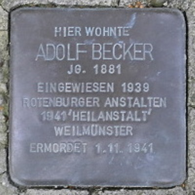 Stolperstein Hagedorn 8