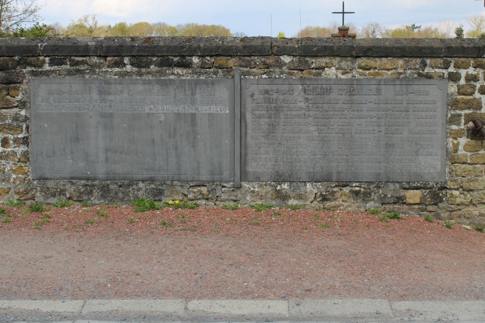 Commemorative Plates Cemetery Grandglise #2