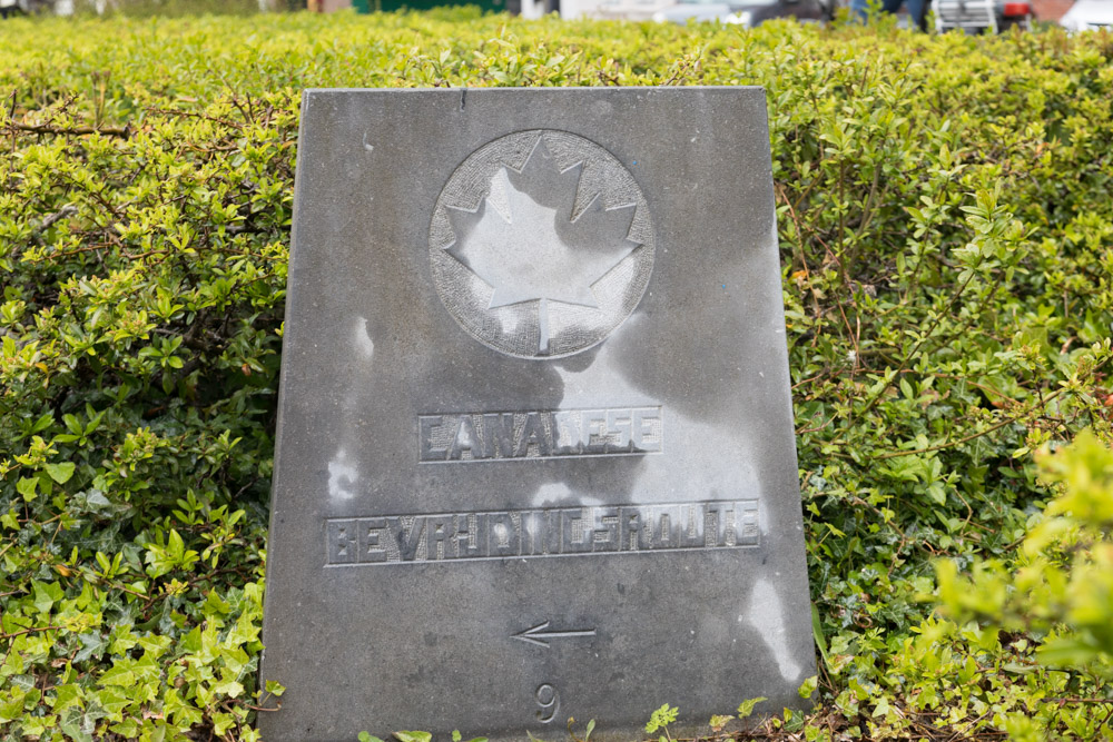 Marker No. 9 Canadian Liberation Route