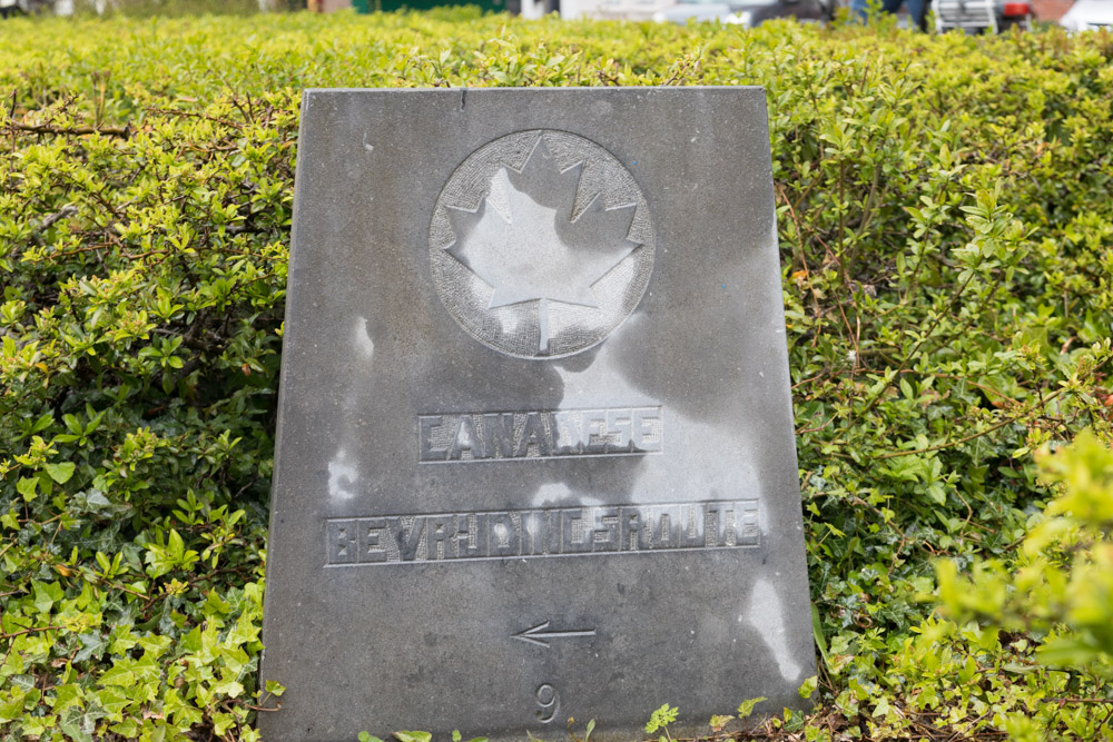 Marker No. 9 Canadian Liberation Route #1