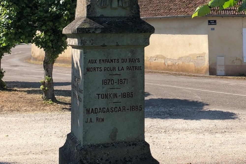 Oorlogsmonument Scey-Sur-Sane-Et-Saint-Albin #2