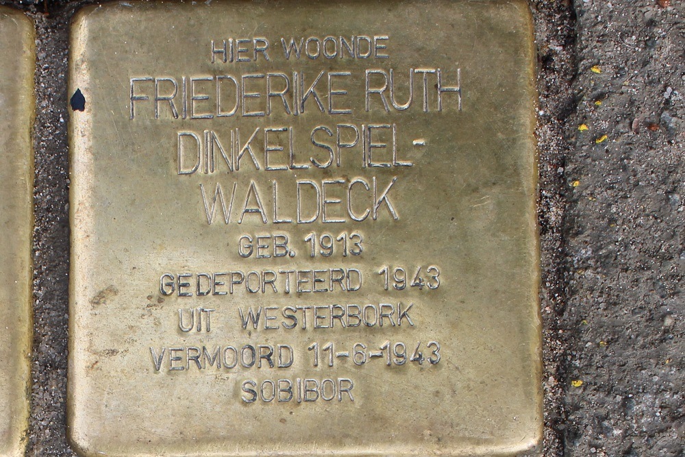 Stolpersteine Rijnsburgerweg 107 #3