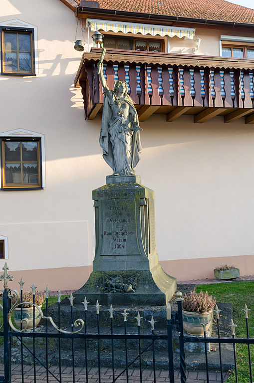 Monument Frans-Duitse Oorlog Aubstadt #1