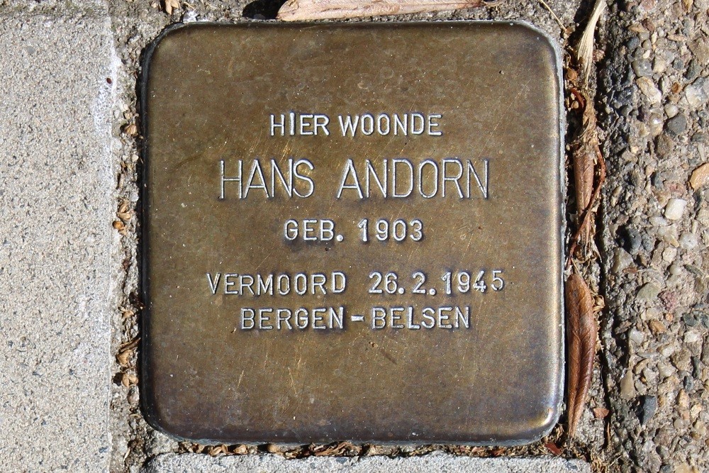 Stolperstein Thorbeckegracht 17