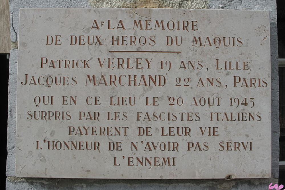 Memorial Killed Resistance Fighters #1