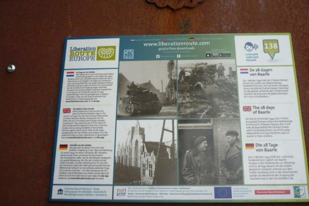 Liberation Route Marker 138: The 28 days of Baarle #3