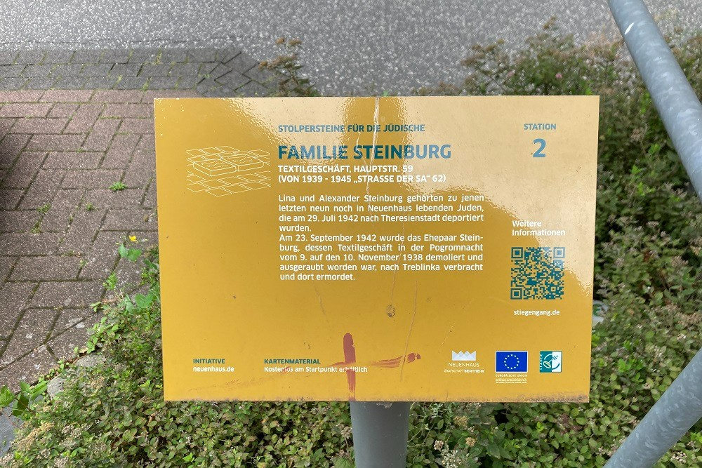 Stolpersteine Hauptstrasse 59 #2