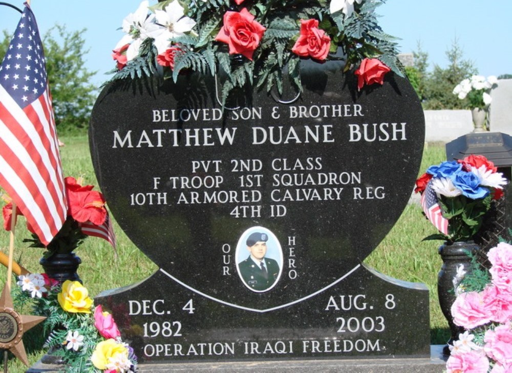 American War Grave Carter Cemetery