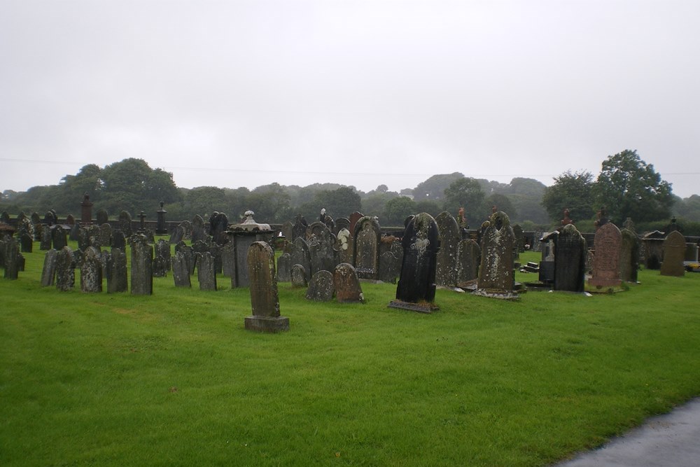 Commonwealth War Grave Molleston Baptist Chapelyard