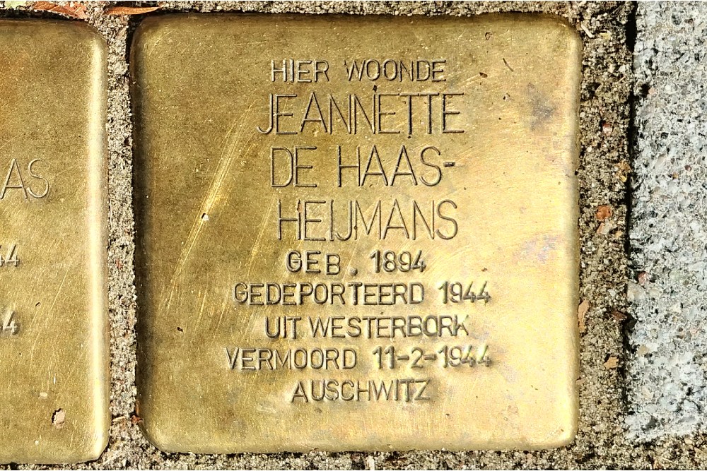 Stolpersteine Crooswijksesingel 12a #3