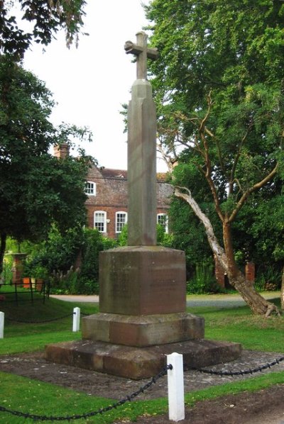 War Memorial Areley Kings