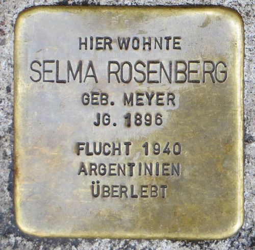 Stumbling Stones Grossherzog-Friedrich-Straße 5 #3