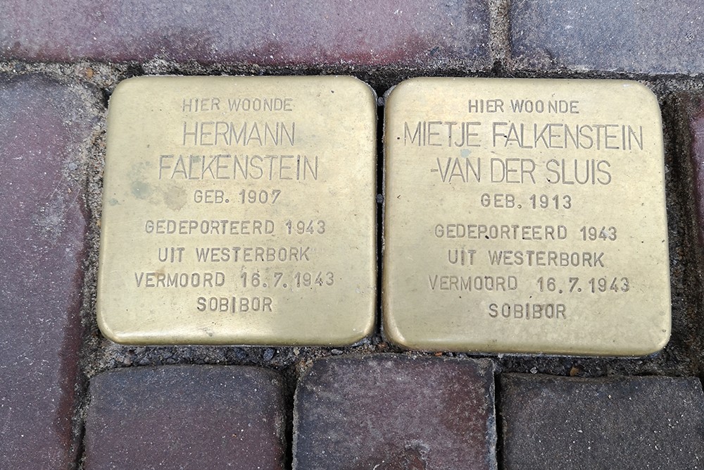 Stolpersteine Bergstraat 3 #1