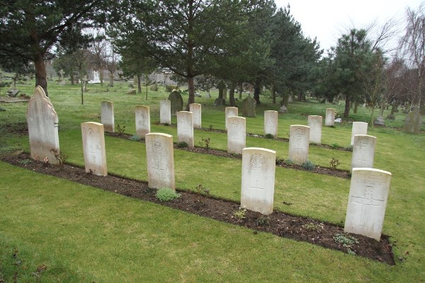 Commonwealth War Graves Herne Bay Cemetery