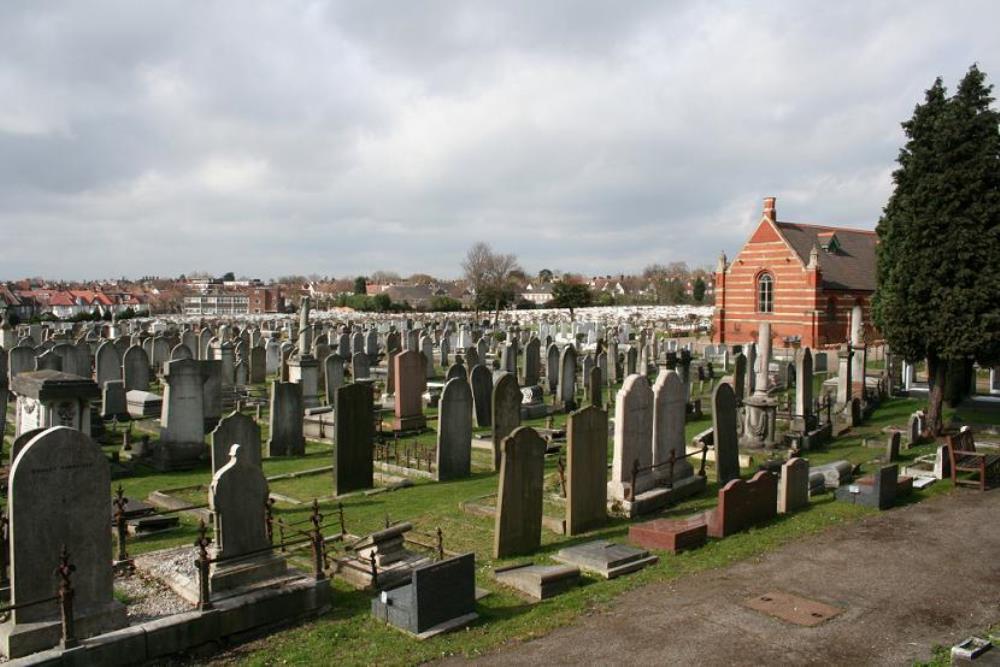 Commonwealth War Graves Golders Green Jewish Cemetery #1