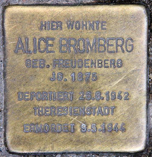 Stolpersteine Konstanzer Strae 4 #1