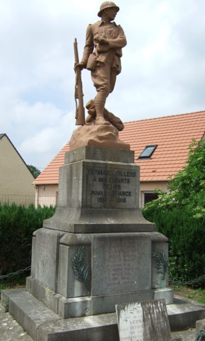 Oorlogsmonument Vermandovillers #1