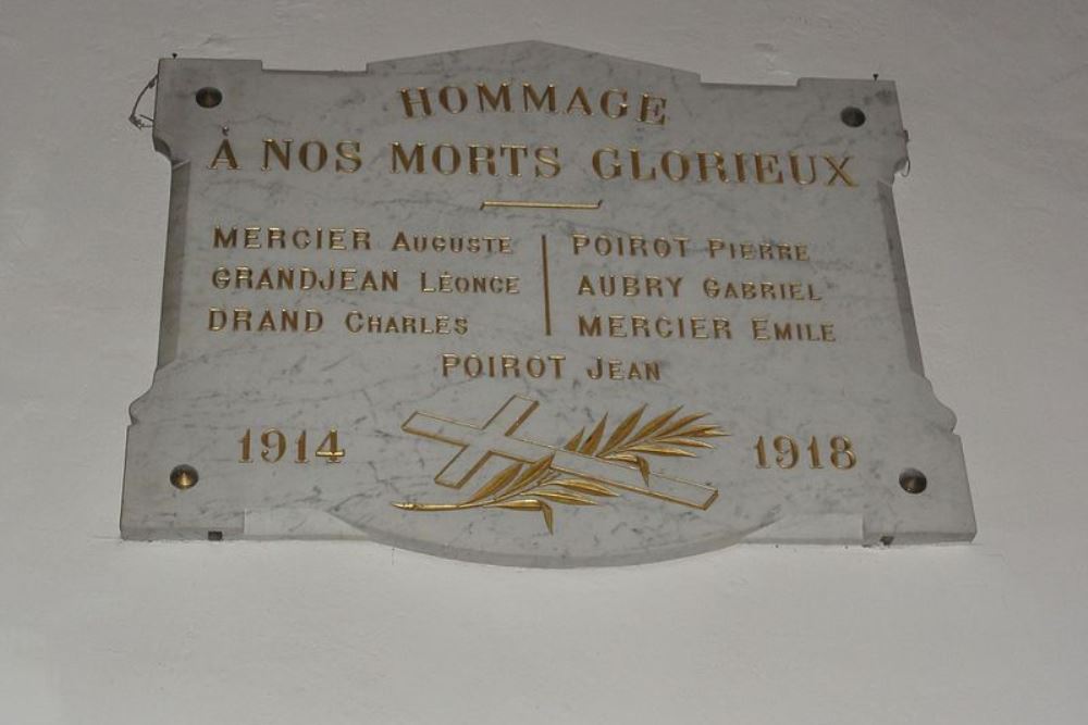 Monument Eerste Wereldoorlog Saint-Boingt #1