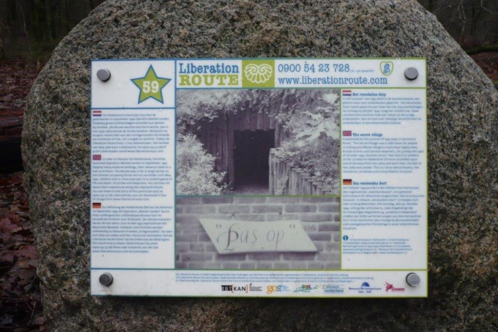 Liberation Route Marker 059: The secret village #2
