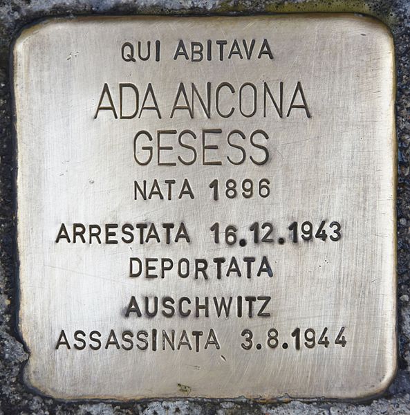 Stolpersteine Via Roma 48 #1