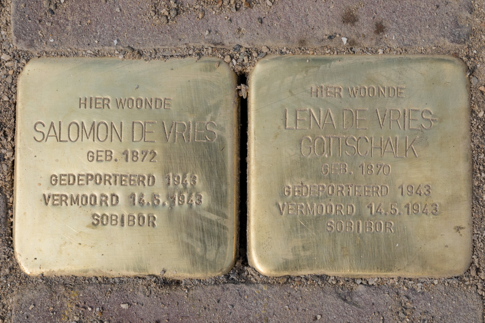 Stolpersteine Nieuwstraat 21 #1