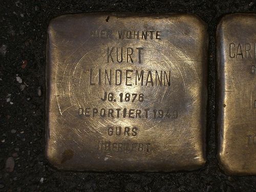 Stolpersteine Engelbergerstrae 39 #3