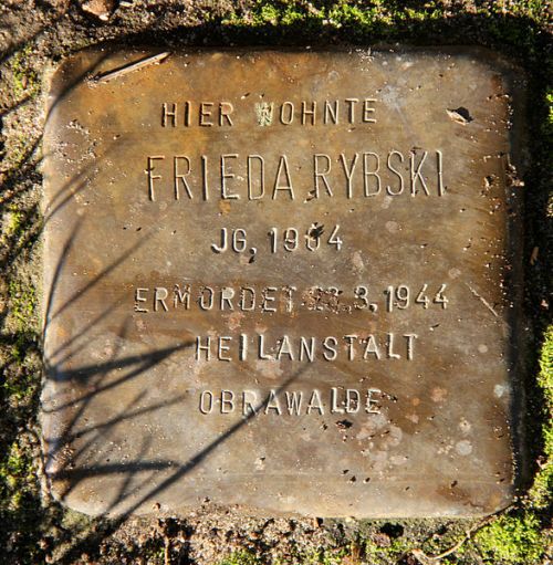 Stolperstein Glambecker Weg 27a #1