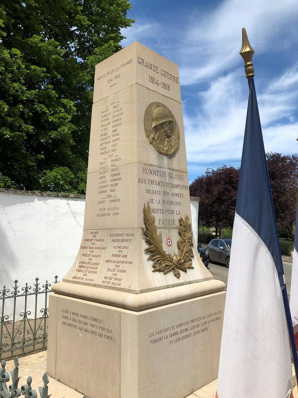 War Monument Dampiere-Sur-Salon #3