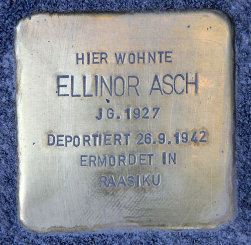 Stolpersteine Thomasiusstrae 3