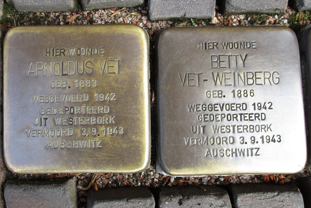 Stolpersteine Gedempte Gracht 16 #2