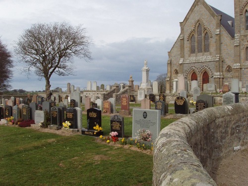 Commonwealth War Grave Rathen Parish Churchyard