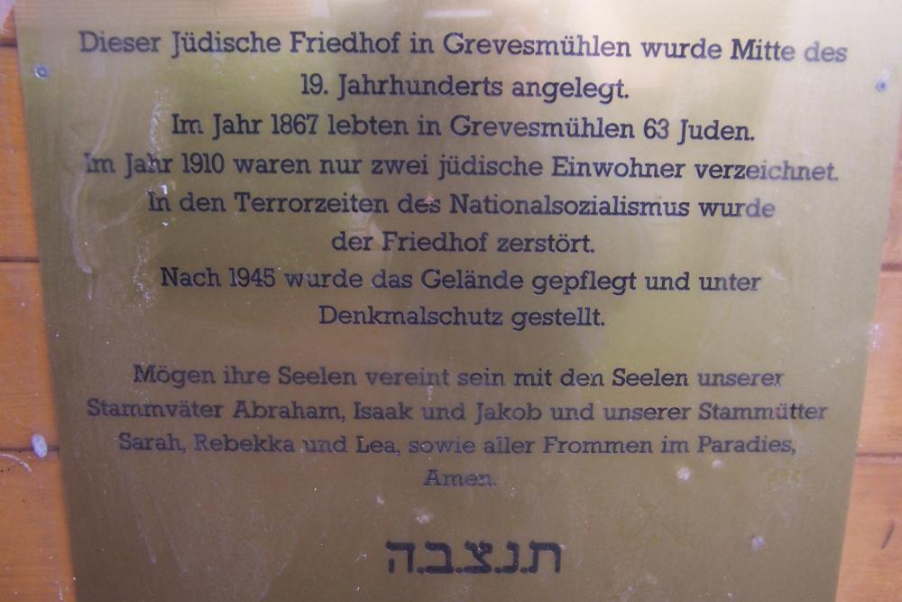 Grevesmühlen Jewish Cemetery #3